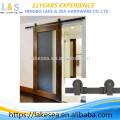 Modern design carbon steel sliding wood door hardware / sliding wood door